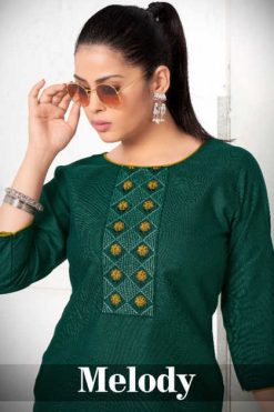 O4U Melody by Fashion Floor Kurti Wholesale Catalog 8 Pcs