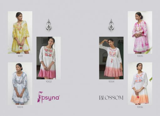 Psyna Blossom Kurti Wholesale Catalog 6 Pcs 10 510x370 - Psyna Blossom Kurti Wholesale Catalog 6 Pcs