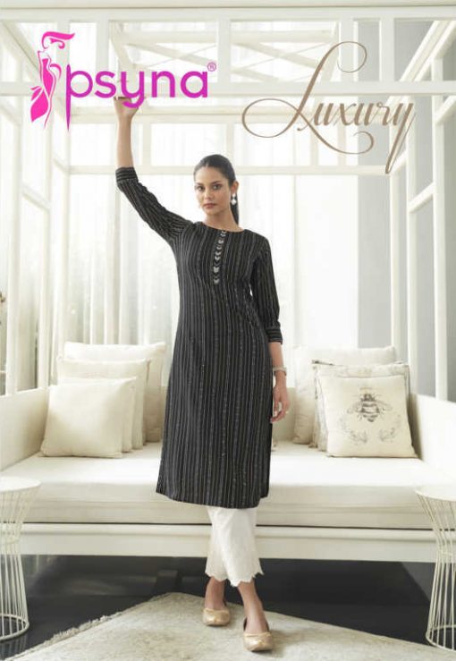 Psyna Luxury Kurti Wholesale Catalog 8 Pcs 1 510x739 - Psyna Luxury Kurti Wholesale Catalog 8 Pcs