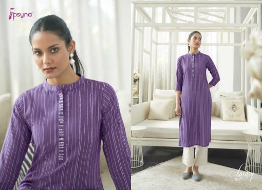 Psyna Luxury Kurti Wholesale Catalog 8 Pcs 5 510x370 - Psyna Luxury Kurti Wholesale Catalog 8 Pcs