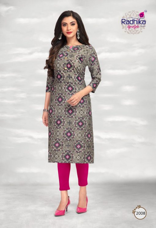 Radhika Traditional Vol 2 Kurti Wholesale Catalog 12 Pcs 9 510x746 - Radhika Traditional Vol 2 Kurti Wholesale Catalog 12 Pcs