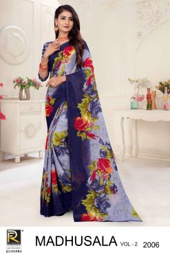 Buy GoSriKi Silk with Blouse Piece Saree (COMBO-SHREE-057  RELIST_Multicolor_FS) at Amazon.in