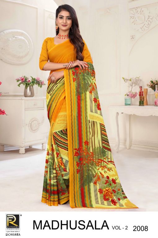 Ranjna Madhusala Vol 2 Saree Sari Wholesale Catalog 8 Pcs 9 510x765 - Ranjna Madhusala Vol 2 Saree Sari Wholesale Catalog 8 Pcs