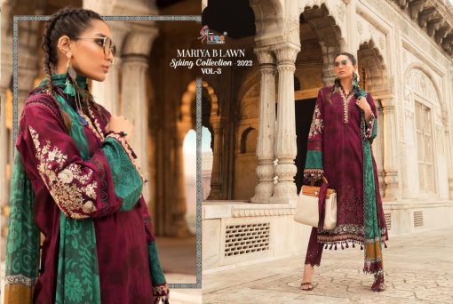 Shree Fabs Mariya B Lawn Spring Collection 2022 Vol 3 Salwar Suit Wholesale Catalog 8 Pcs 4 510x342 - Shree Fabs Mariya B Lawn Spring Collection 2022 Vol 3 Salwar Suit Wholesale Catalog 8 Pcs