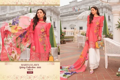 Shree Fabs Mariya B Lawn Spring Collection 2022 Vol 3 Salwar Suit Wholesale Catalog 8 Pcs 8 510x342 - Shree Fabs Mariya B Lawn Spring Collection 2022 Vol 3 Salwar Suit Wholesale Catalog 8 Pcs