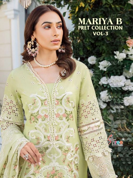 Shree Fabs Mariya B Pret Collection Vol 3 Salwar Suit Wholesale Catalog 2 Pcs 1 510x684 - Shree Fabs Mariya B Pret Collection Vol 3 Salwar Suit Wholesale Catalog 2 Pcs