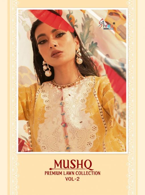 Shree Fabs Mushq Premium Lawn Collection Vol 2 Salwar Suit Wholesale Catalog 4 Pcs 1 510x684 - Shree Fabs Mushq Premium Lawn Collection Vol 2 Salwar Suit Wholesale Catalog 4 Pcs