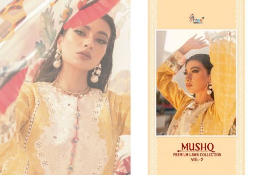 Shree Fabs Mushq Premium Lawn Collection Vol 2 Salwar Suit Wholesale Catalog 4 Pcs 4 510x342 - Shree Fabs Mushq Premium Lawn Collection Vol 2 Salwar Suit Wholesale Catalog 4 Pcs