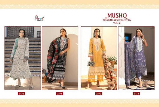 Shree Fabs Mushq Premium Lawn Collection Vol 2 Salwar Suit Wholesale Catalog 4 Pcs 9 510x342 - Shree Fabs Mushq Premium Lawn Collection Vol 2 Salwar Suit Wholesale Catalog 4 Pcs