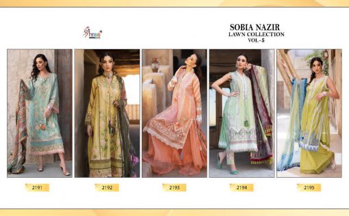 Shree Fabs Sobia Nazir Lawn Collection Vol 5 Salwar Suit Wholesale Catalog 5 Pcs 11 510x316 - Shree Fabs Sobia Nazir Lawn Collection Vol 5 Salwar Suit Wholesale Catalog 5 Pcs