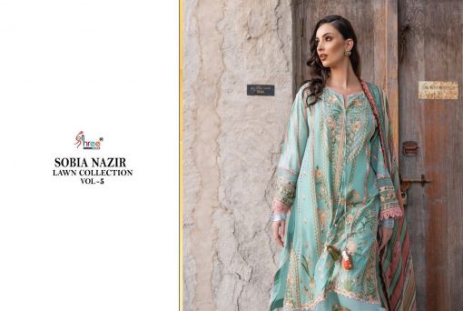 Shree Fabs Sobia Nazir Lawn Collection Vol 5 Salwar Suit Wholesale Catalog 5 Pcs 5 510x342 - Shree Fabs Sobia Nazir Lawn Collection Vol 5 Salwar Suit Wholesale Catalog 5 Pcs