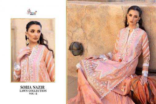 Shree Fabs Sobia Nazir Lawn Collection Vol 5 Salwar Suit Wholesale Catalog 5 Pcs 6 510x342 - Shree Fabs Sobia Nazir Lawn Collection Vol 5 Salwar Suit Wholesale Catalog 5 Pcs