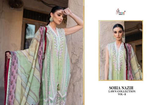 Shree Fabs Sobia Nazir Lawn Collection Vol 5 Salwar Suit Wholesale Catalog 5 Pcs 8 510x342 - Shree Fabs Sobia Nazir Lawn Collection Vol 5 Salwar Suit Wholesale Catalog 5 Pcs