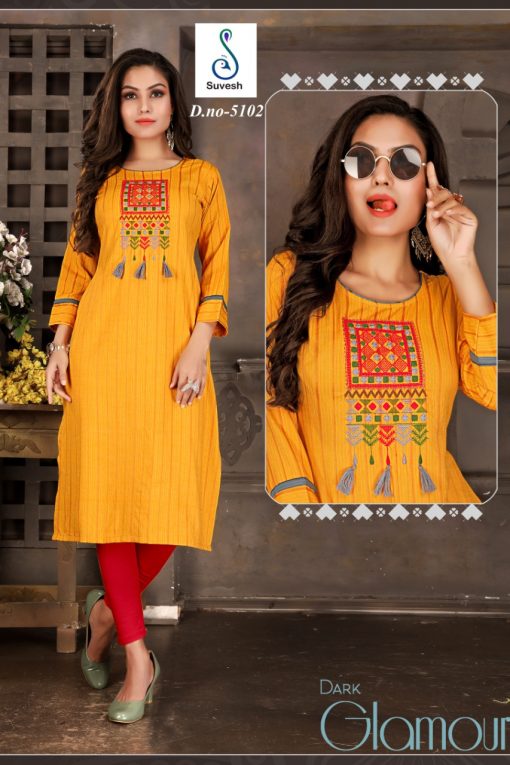 Suvesh Crystal Vol 1 Kurti Wholesale Catalog 6 Pcs 3 510x765 - Suvesh Crystal Vol 1 Kurti Wholesale Catalog 6 Pcs