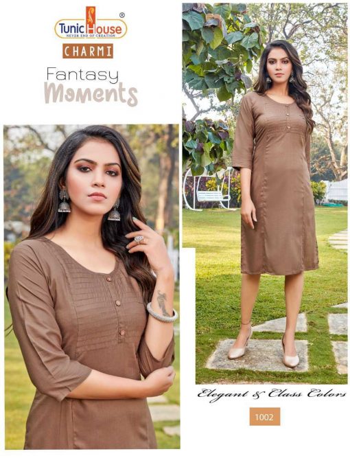 Tunic House Charmi Kurti Wholesale Catalog 6 Pcs 2 510x680 - Tunic House Charmi Kurti Wholesale Catalog 6 Pcs