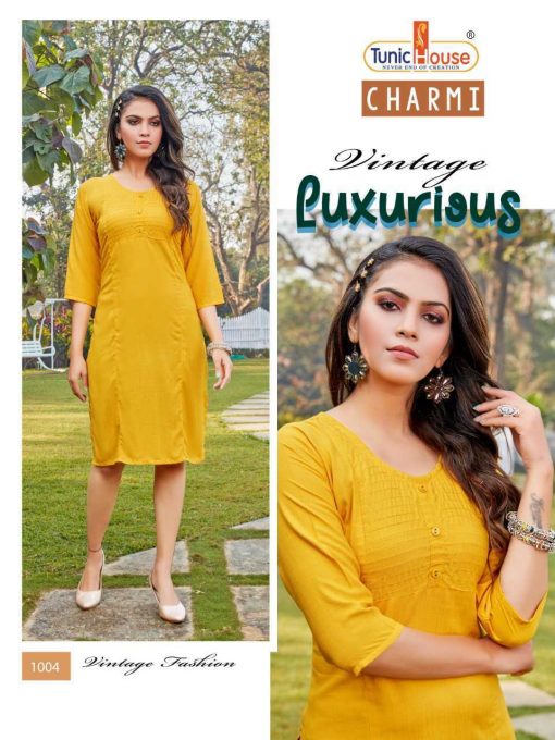 Tunic House Charmi Kurti Wholesale Catalog 6 Pcs 4 510x680 - Tunic House Charmi Kurti Wholesale Catalog 6 Pcs