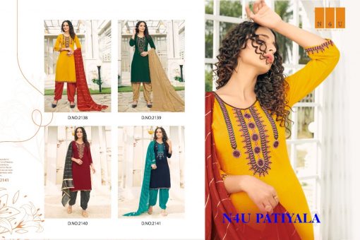 Tunic House N4U Patiyala Kurti with Dupatta Bottom Wholesale Catalog 4 Pcs 5 1 510x340 - Tunic House N4U Patiyala Kurti with Dupatta Bottom Wholesale Catalog 4 Pcs