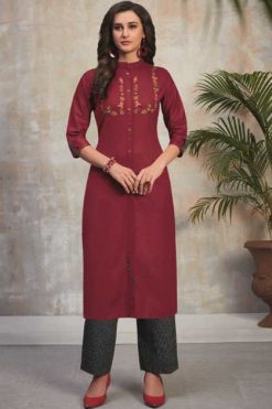 Tunic House Najuk Vol 2 Kurti with Pant Wholesale Catalog 4 Pcs