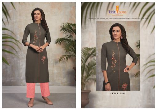 Tunic House Najuk Vol 2 Kurti with Pant Wholesale Catalog 4 Pcs 3 510x359 - Tunic House Najuk Vol 2 Kurti with Pant Wholesale Catalog 4 Pcs