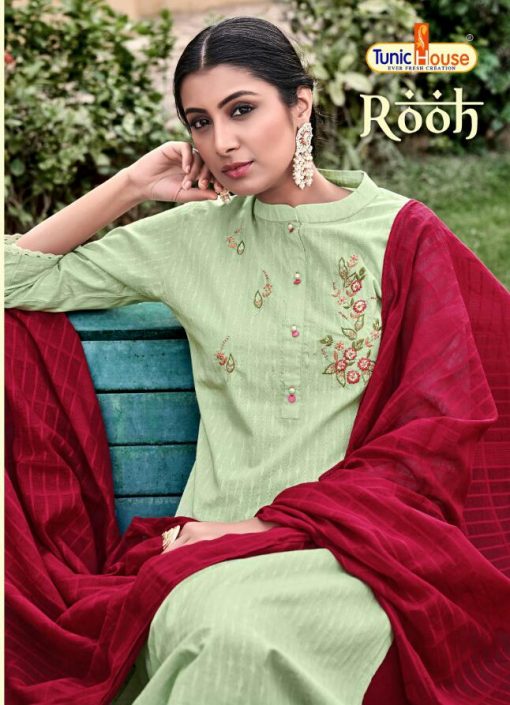 Tunic House Rooh Kurti with Dupatta Bottom Wholesale Catalog 4 Pcs 1 510x705 - Tunic House Rooh Kurti with Dupatta Bottom Wholesale Catalog 4 Pcs