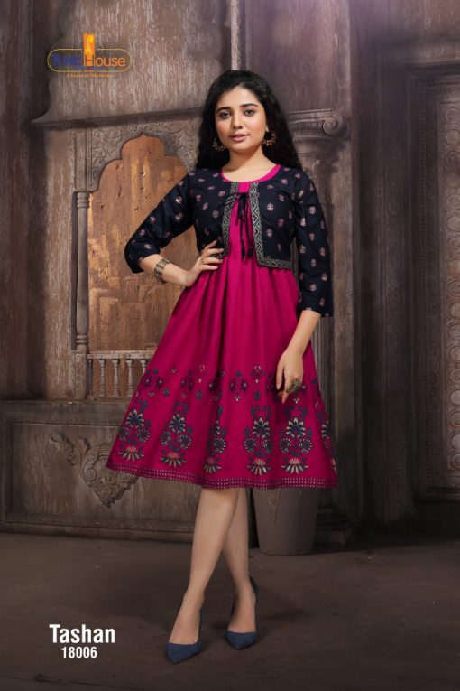 Tunic House Tashan Kurti Wholesale Catalog 6 Pcs 1 510x765 - Tunic House Tashan Kurti Wholesale Catalog 6 Pcs