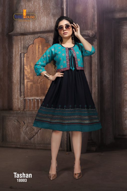 Tunic House Tashan Kurti Wholesale Catalog 6 Pcs 3 510x765 - Tunic House Tashan Kurti Wholesale Catalog 6 Pcs