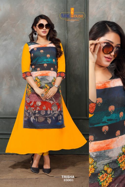 Tunic House Trisha Kurti Wholesale Catalog 5 Pcs 4 510x765 - Tunic House Trisha Kurti Wholesale Catalog 5 Pcs