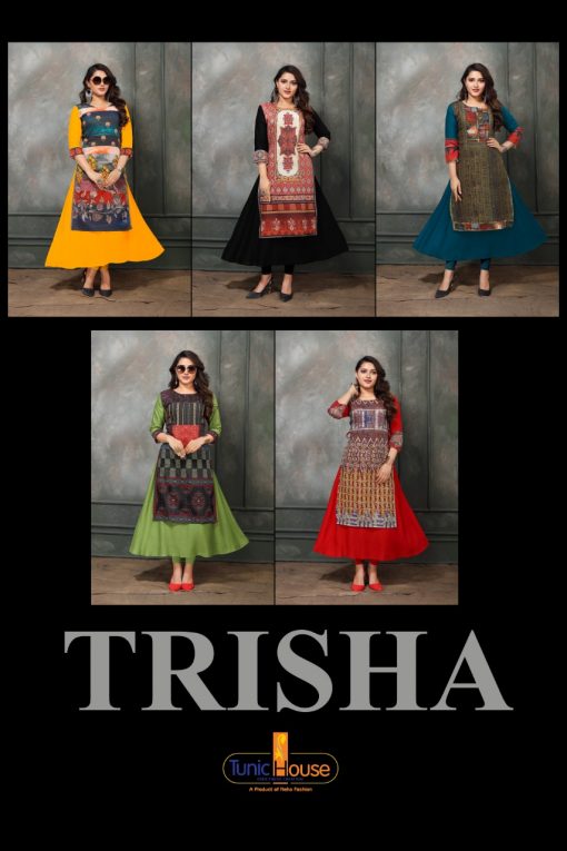 Tunic House Trisha Kurti Wholesale Catalog 5 Pcs 7 510x765 - Tunic House Trisha Kurti Wholesale Catalog 5 Pcs