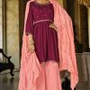 Vitara Prime Rose Kurti with Dupatta Sharara Wholesale Catalog 4 Pcs