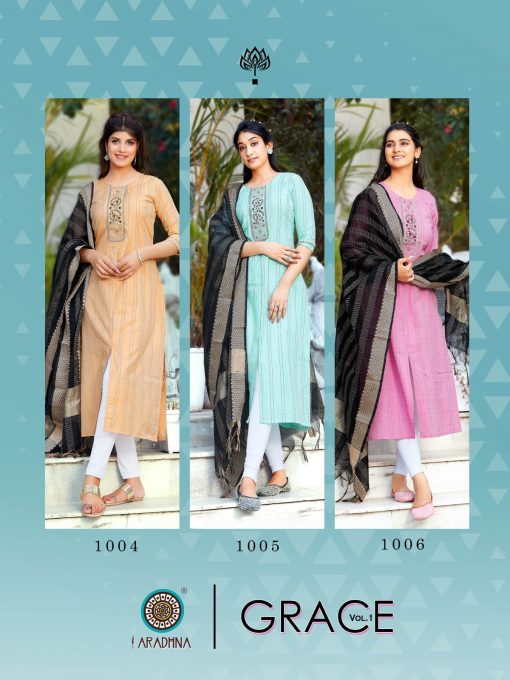 Aradhna Grace Vol 1 Kurti with Dupatta Wholesale Catalog 6 Pcs 13 510x680 - Aradhna Grace Vol 1 Kurti with Dupatta Wholesale Catalog 6 Pcs