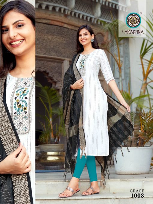 Aradhna Grace Vol 1 Kurti with Dupatta Wholesale Catalog 6 Pcs 6 510x680 - Aradhna Grace Vol 1 Kurti with Dupatta Wholesale Catalog 6 Pcs