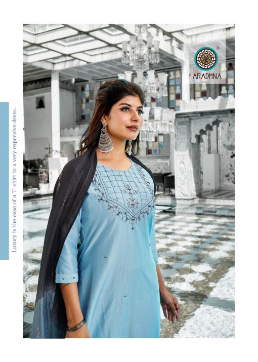 Aradhna Hand Work Vol 4 Kurti with Dupatta Bottom Wholesale Catalog 6 Pcs 5 510x715 - Aradhna Hand Work Vol 4 Kurti with Dupatta Bottom Wholesale Catalog 6 Pcs