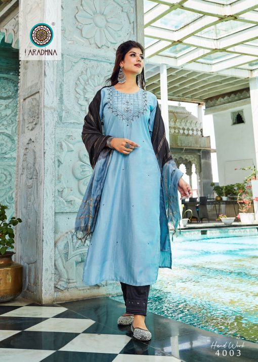 Aradhna Hand Work Vol 4 Kurti with Dupatta Bottom Wholesale Catalog 6 Pcs 6 510x715 - Aradhna Hand Work Vol 4 Kurti with Dupatta Bottom Wholesale Catalog 6 Pcs