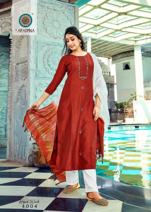 Aradhna Hand Work Vol 4 Kurti with Dupatta Bottom Wholesale Catalog 6 Pcs 7 510x715 - Aradhna Hand Work Vol 4 Kurti with Dupatta Bottom Wholesale Catalog 6 Pcs