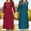 Artio Lapink by Kapil Trendz Kurti with Pant Wholesale Catalog 6 Pcs