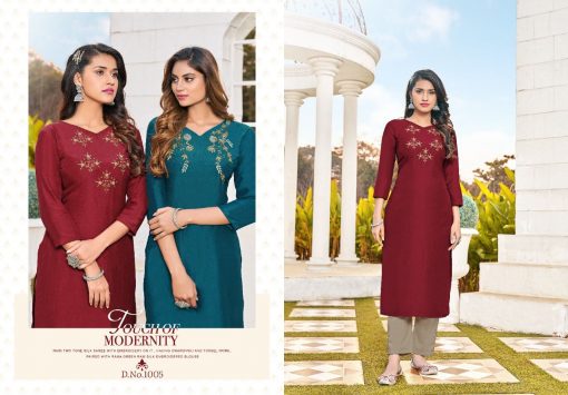 Artio Lapink by Kapil Trendz Kurti with Pant Wholesale Catalog 6 Pcs 7 510x355 - Artio Lapink by Kapil Trendz Kurti with Pant Wholesale Catalog 6 Pcs