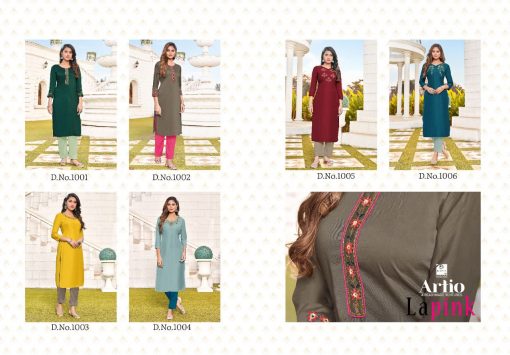 Artio Lapink by Kapil Trendz Kurti with Pant Wholesale Catalog 6 Pcs 8 510x355 - Artio Lapink by Kapil Trendz Kurti with Pant Wholesale Catalog 6 Pcs