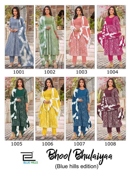 Blue Hills Bhool Bhulaiyaa Kurti with Dupatta Wholesale Catalog 8 Pcs 12 510x680 - Blue Hills Bhool Bhulaiyaa Kurti with Dupatta Wholesale Catalog 8 Pcs