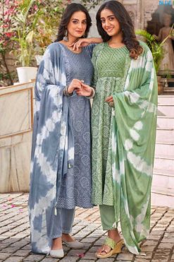 Blue Hills Bhool Bhulaiyaa Kurti with Dupatta Wholesale Catalog 8 Pcs