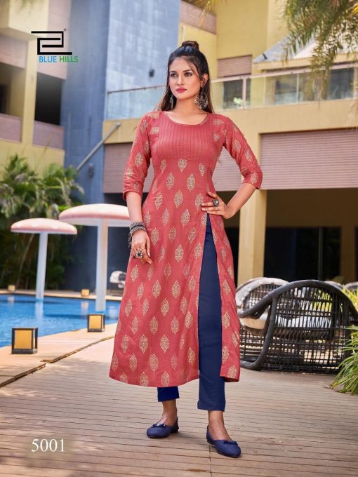 Blue Hills First Date Vol 5 Kurti Wholesale Catalog 8 Pcs 7 510x680 - Blue Hills First Date Vol 5 Kurti Wholesale Catalog 8 Pcs