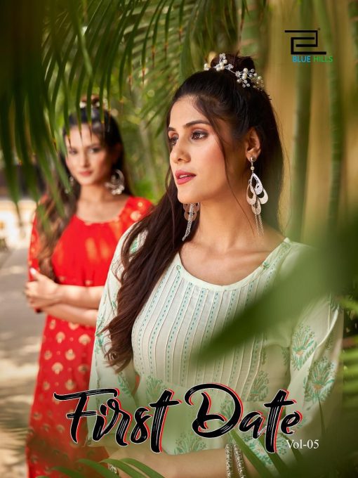 Blue Hills First Date Vol 5 Kurti Wholesale Catalog 8 Pcs 8 510x680 - Blue Hills First Date Vol 5 Kurti Wholesale Catalog 8 Pcs