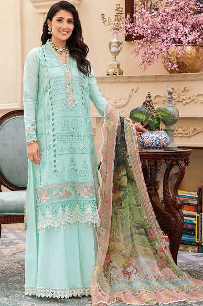 Deepsy Noor Laserkari Lawn 22 Salwar Suit Wholesale Catalog 5 Pcs