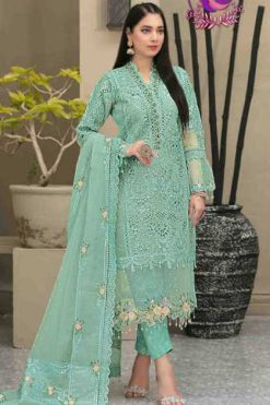 Dinsaa Maria B Hit Ds 113 Salwar Suit Wholesale Catalog 3 Pcs
