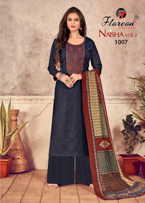 Floreon Trends Naisha Vol 2 Salwar Suit Wholesale Catalog 8 Pcs 16 510x714 - Floreon Trends Naisha Vol 2 Salwar Suit Wholesale Catalog 8 Pcs