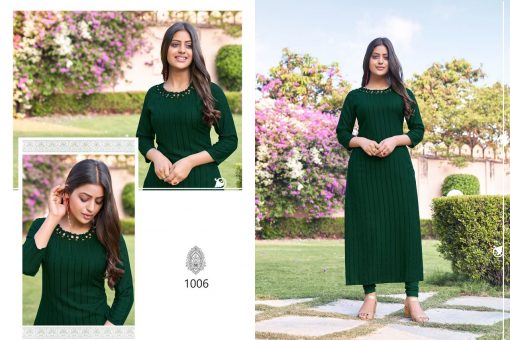 Hariyaali Velvet by Kayce Trendz Kurti Wholesale Catalog 7 Pcs 8 1 510x340 - Hariyaali Velvet by Kayce Trendz Kurti Wholesale Catalog 7 Pcs