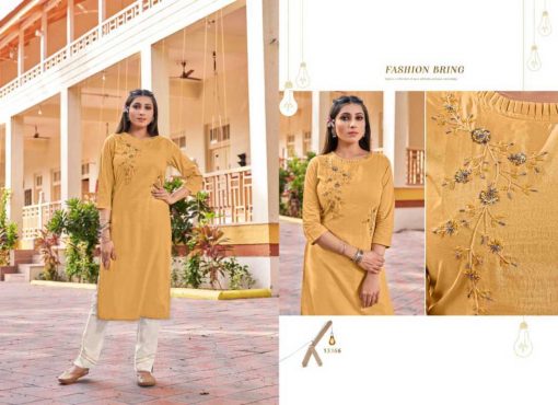 Kalaroop Vision Vol 3 by Kajree Kurti Wholesale Catalog 6 Pcs 4 510x370 - Kalaroop Vision Vol 3 by Kajree Kurti Wholesale Catalog 6 Pcs