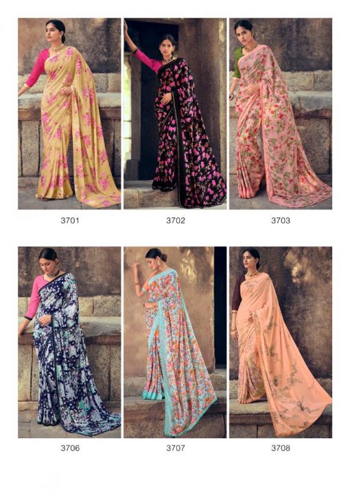 Kashvi Mantraa by Lt Fabrics Saree Sari Wholesale Catalog 10 Pcs 22 510x719 - Kashvi Mantraa by Lt Fabrics Saree Sari Wholesale Catalog 10 Pcs