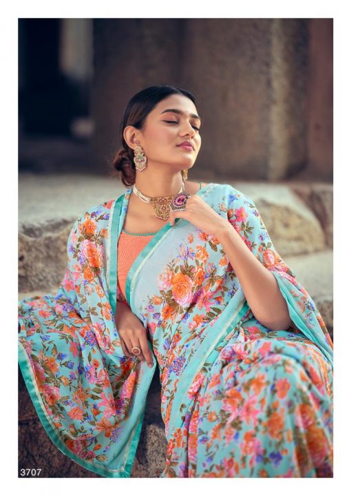 Kashvi Mantraa by Lt Fabrics Saree Sari Wholesale Catalog 10 Pcs 8 510x719 - Kashvi Mantraa by Lt Fabrics Saree Sari Wholesale Catalog 10 Pcs