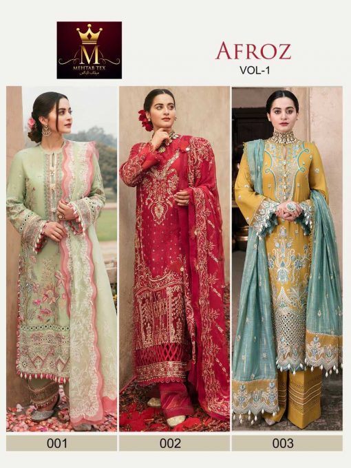 Mehtab Afroz Vol 1 Salwar Suit Wholesale Catalog 3 Pcs 8 510x680 - Mehtab Afroz Vol 1 Salwar Suit Wholesale Catalog 3 Pcs