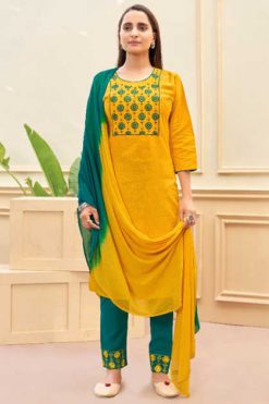 O4U Star Light Vol 1 by Fashion Floor Kurti with Dupatta Bottom Wholesale Catalog 12 Pcs